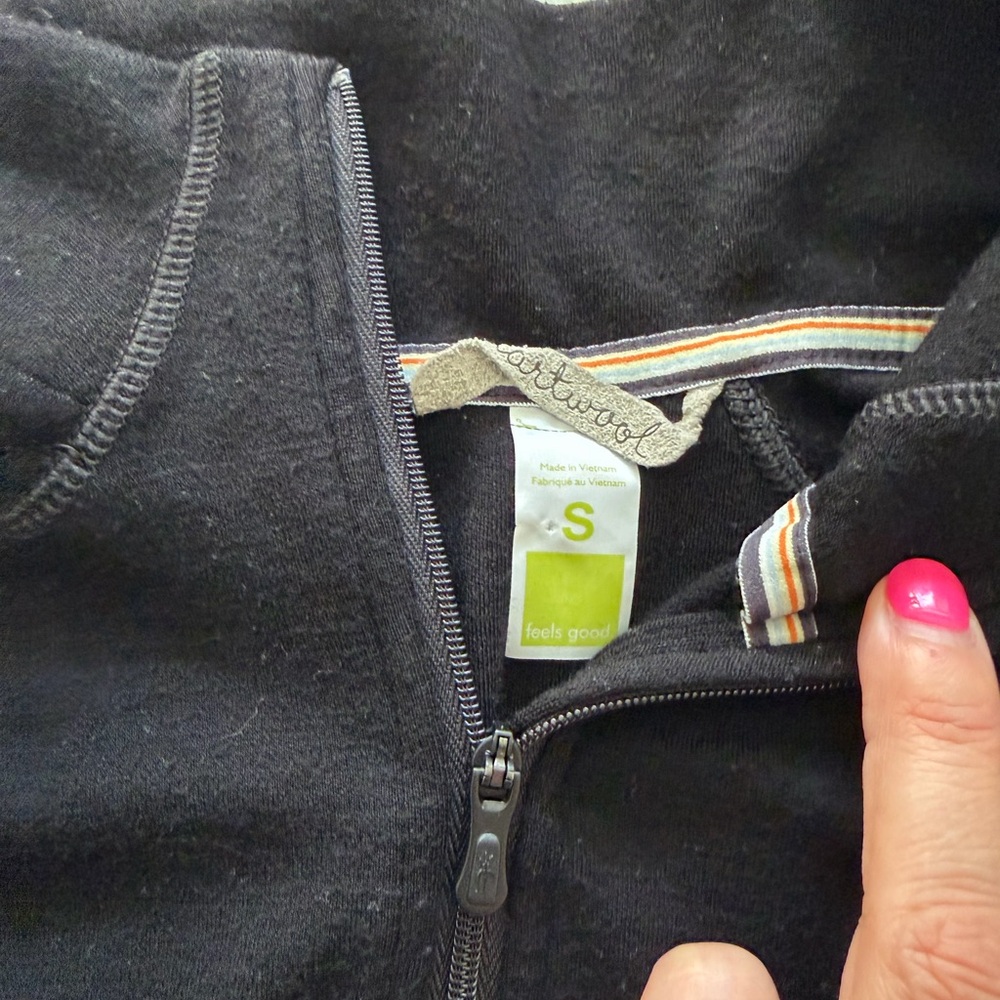 Women’s Smartwool Classic Thermal Merino Base Layer 1/4 Zip ⭐️flaws - Picture 3 of 8